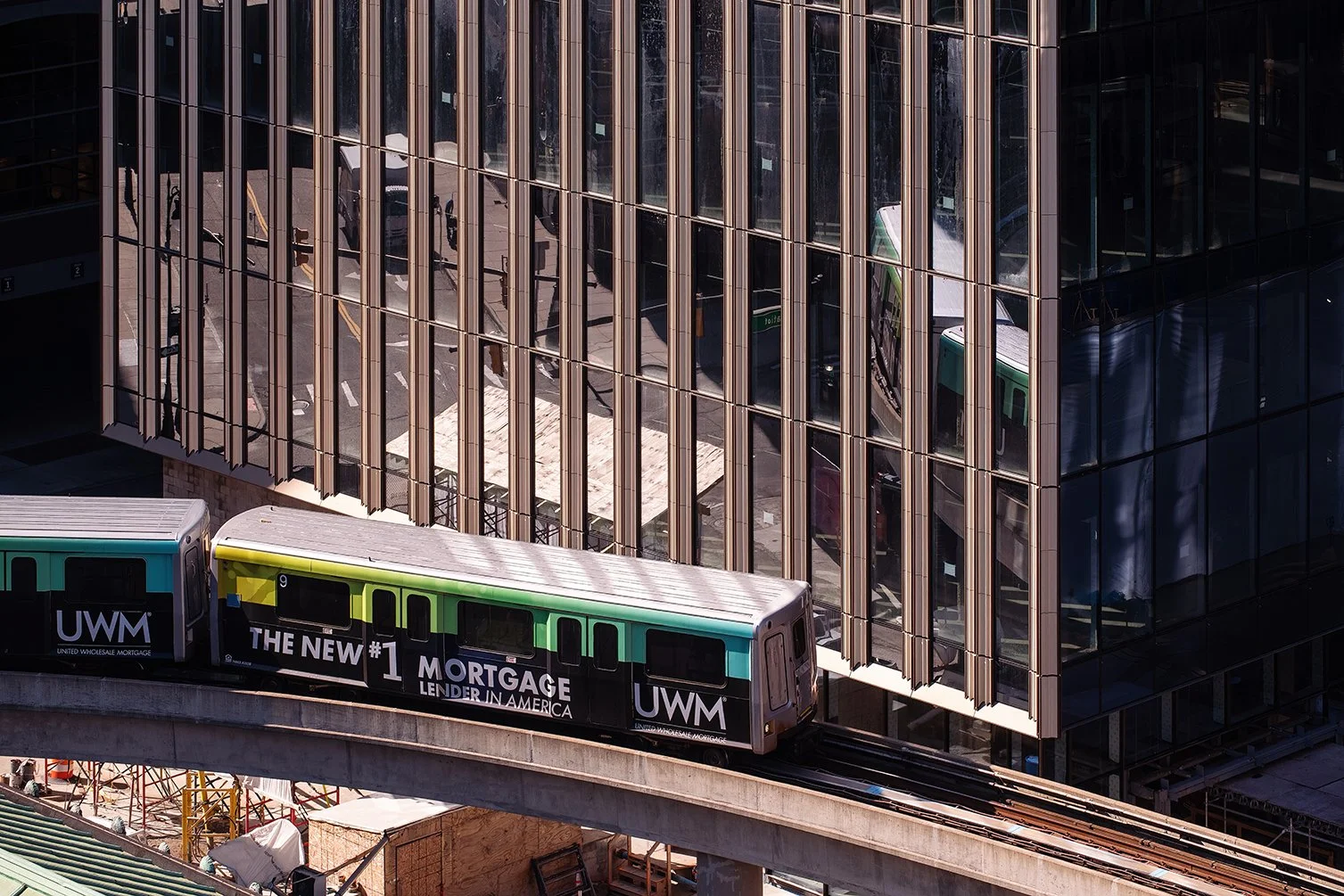  Downtown Detroit view of Hudson’s Detroit by SHoP Architects and Bedrock. 