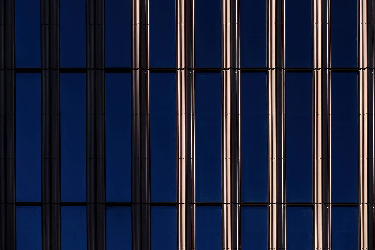  Architectural detail at Hudson’s Detroit in Detroit designed by SHoP Architects and developed by Bedrock. 