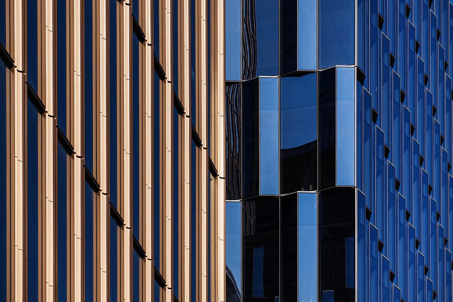  Exterior construction view of Hudson’s Detroit in Detroit for Bedrock. 