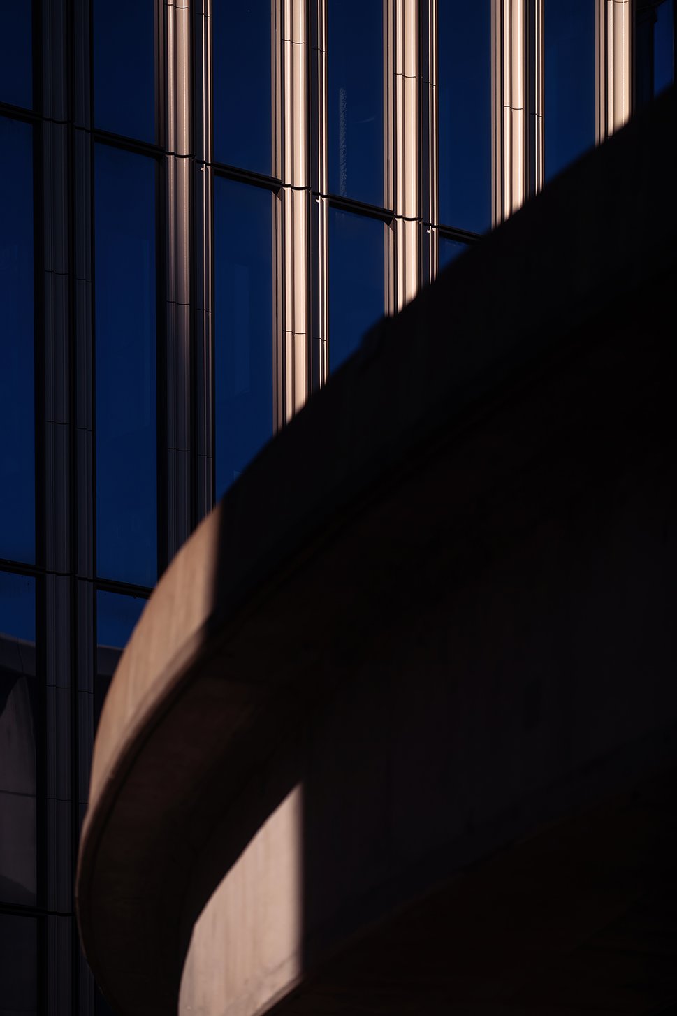  Architectural detail photograph of Hudson’s Detroit in Detroit by SHoP Architects. 