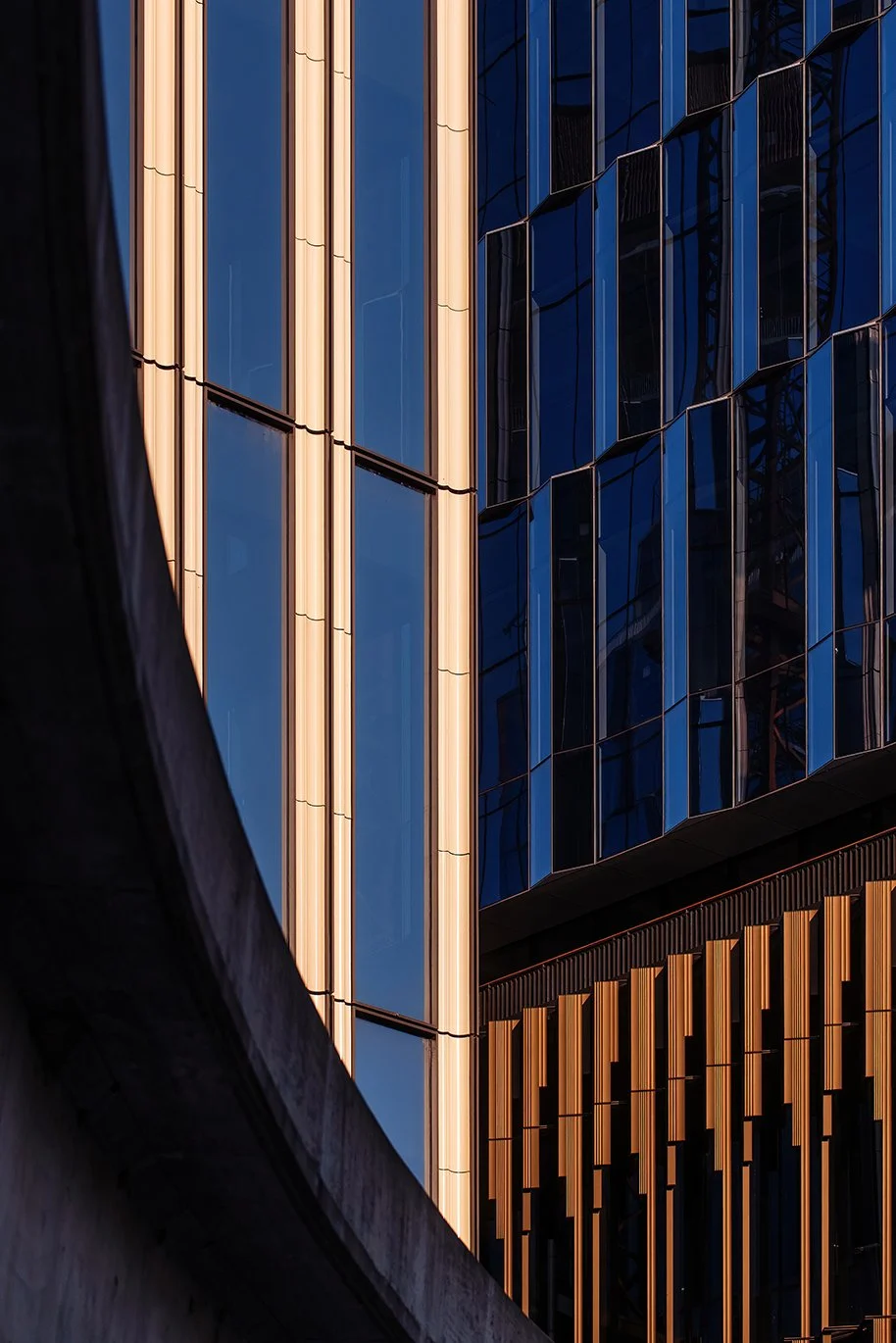  Urban development scene with Hudson’s Detroit in Detroit designed by SHoP Architects. 