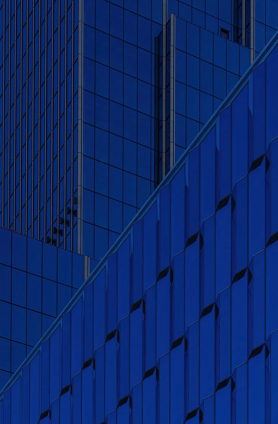  Wide skyline composition featuring Hudson’s Detroit in Detroit designed by SHoP Architects. 