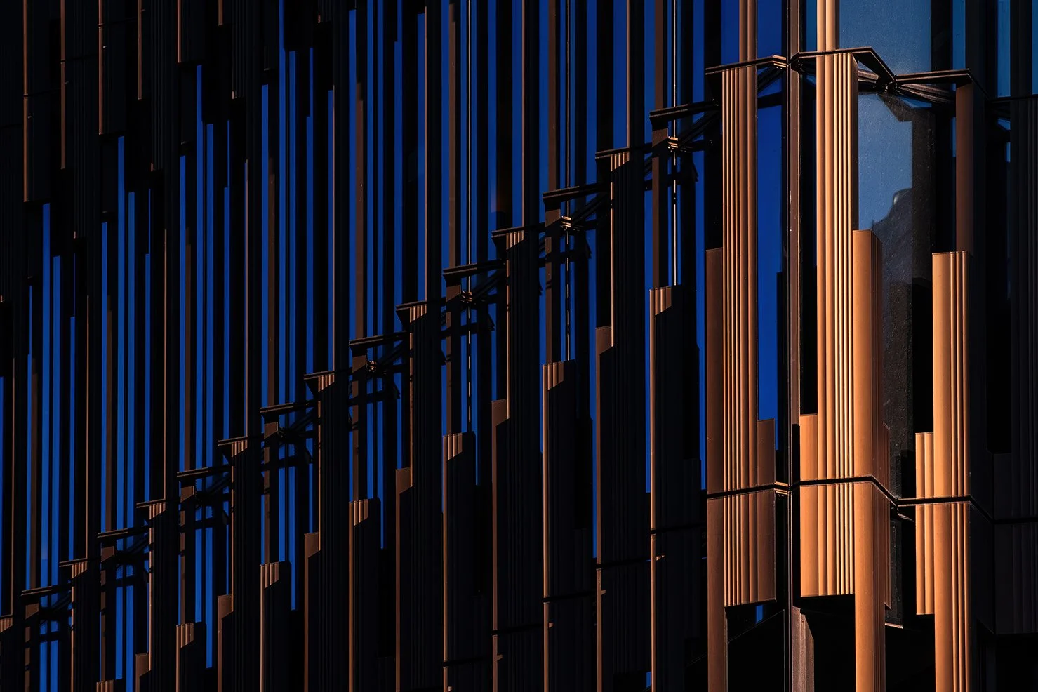  Hudson’s Detroit high-rise form in the Detroit skyline by SHoP Architects and Bedrock. 