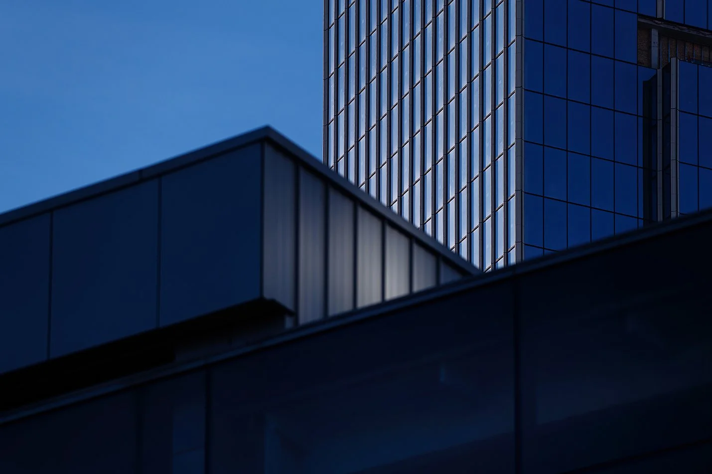  Hudson’s Detroit architectural presence in the Detroit skyline developed by Bedrock and designed by SHoP Architects. 