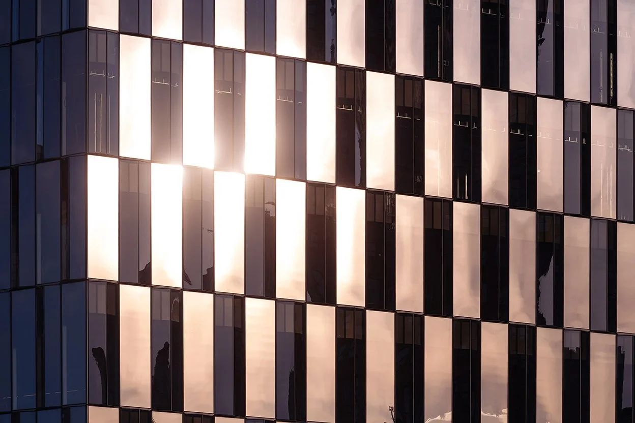  Hudson’s Detroit high-rise photographed in downtown Detroit for Bedrock by SHoP Architects. 