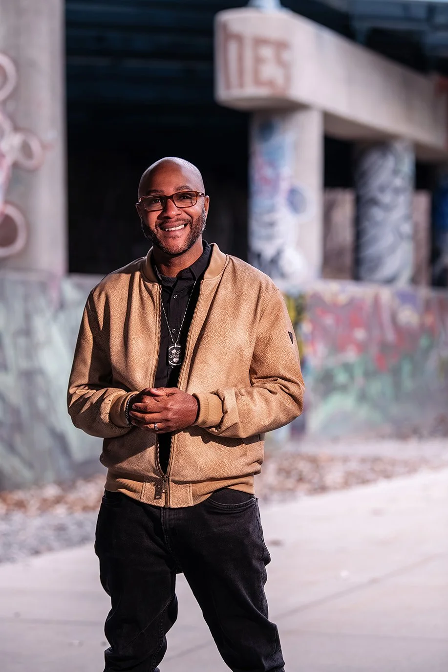 Detroit music headshot featuring an artist photographed for promotional and editorial use. 