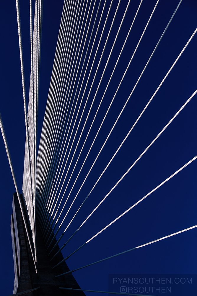 Crowds experience the Gordie Howe International Bridge on foot during the Detroit-to-Windsor pedestrian crossing opening.