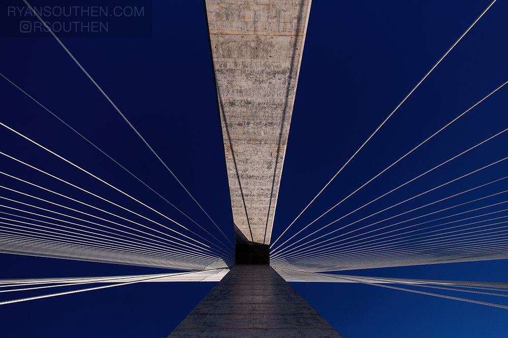 Grand opening event on the Gordie Howe International Bridge pedestrian crossing from Detroit to Windsor.