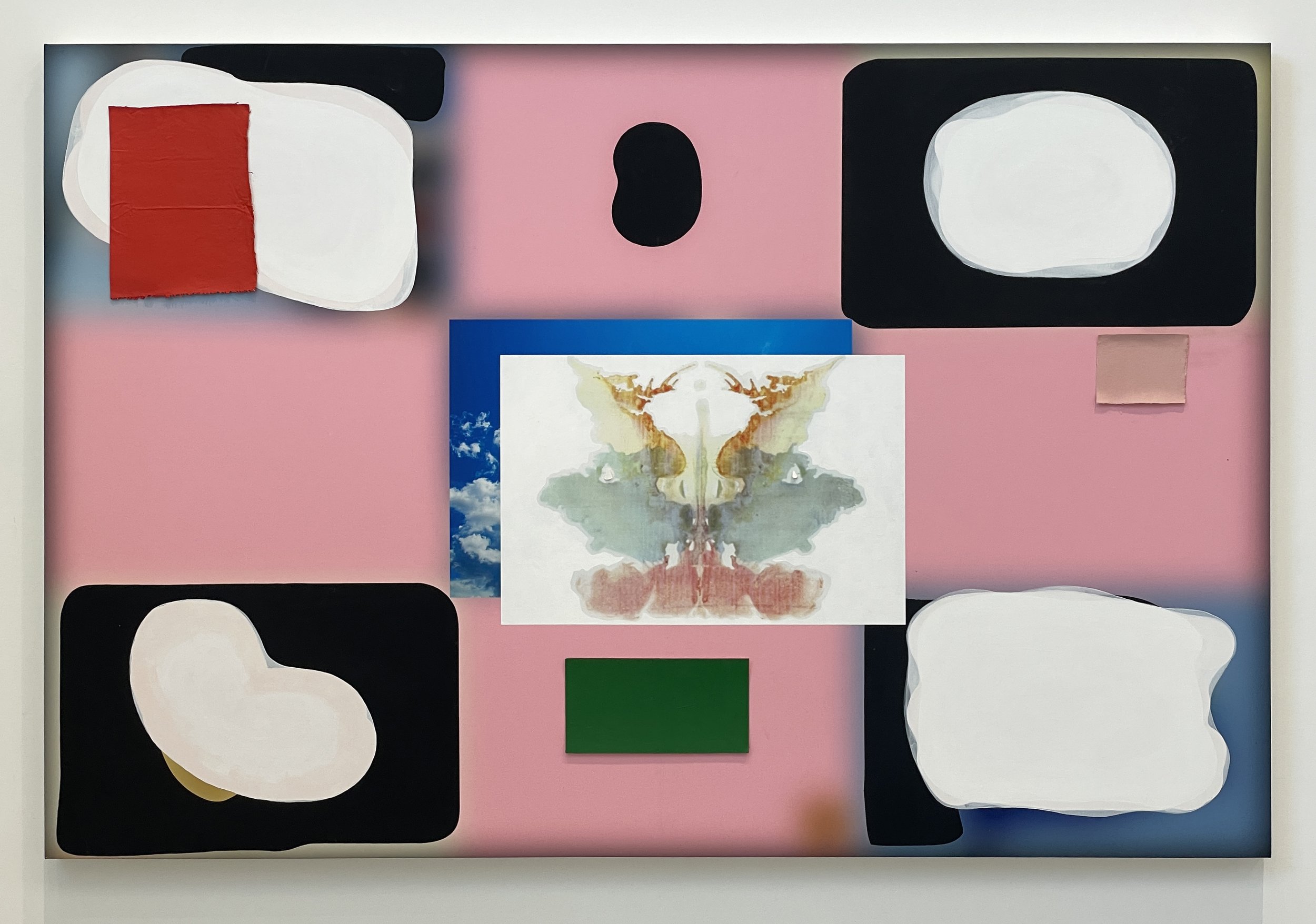   rorschach ix   2020-21  giclee, acrylic, collage on canvas  50 x 75 