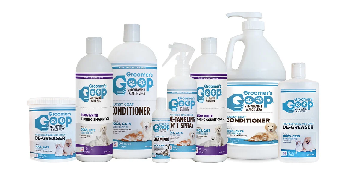 Groomer's Goop Pet Products — Goop Hand Cleaner and All Goop Cleaning