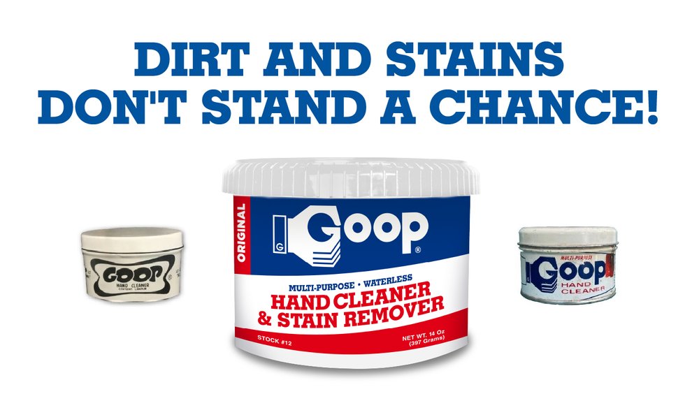 Goop Hand Cleaner and All Goop Cleaning Products