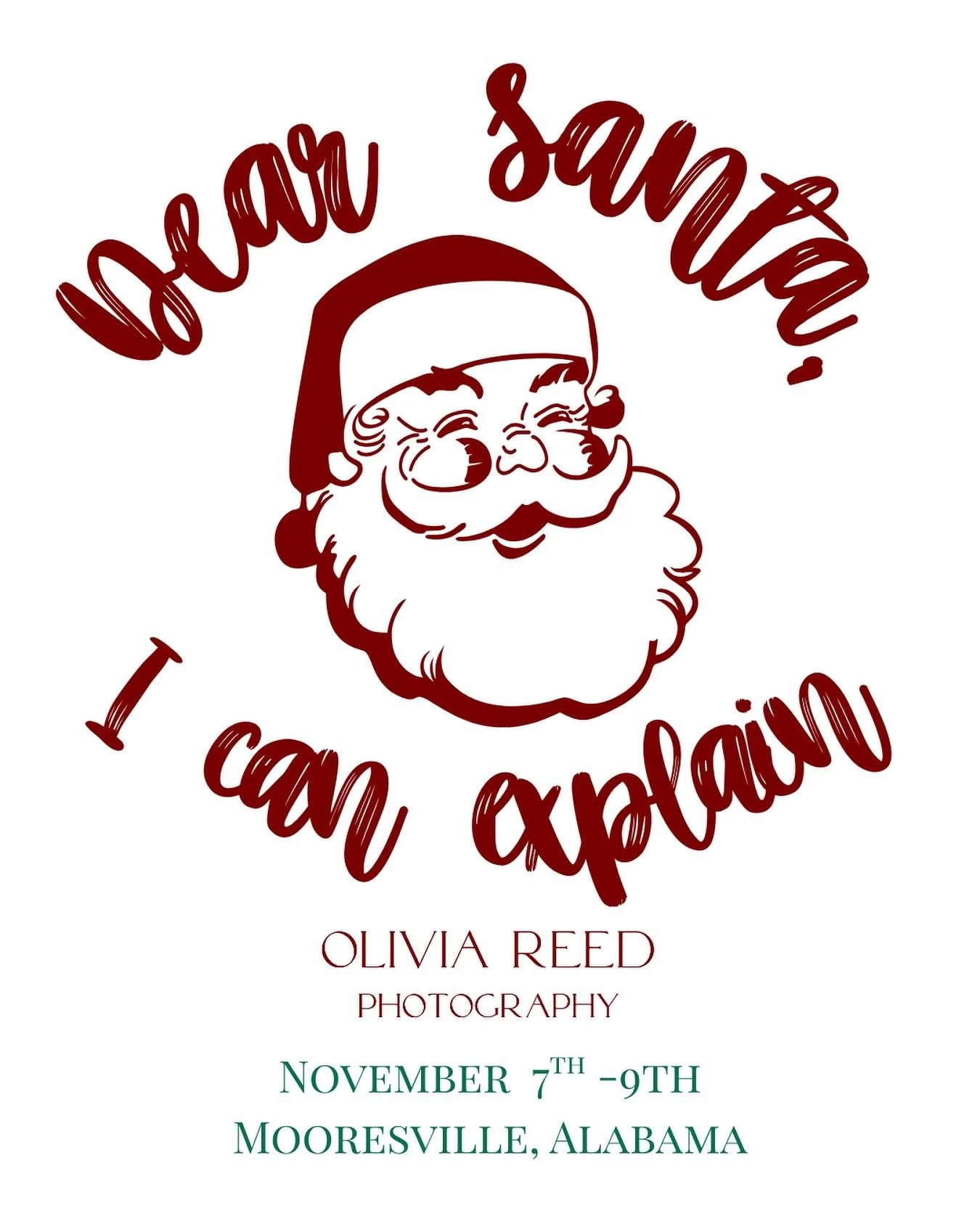 Save the Date! Santa is will be in Mooresville only this year the weekend of Nov 7-9. Spots will go live Wednesday, Sept 10th at 1pm. 
Just like the past, a Santa spot is a come and go window of time. Photos will be at the 1818 Farms Cottage and will