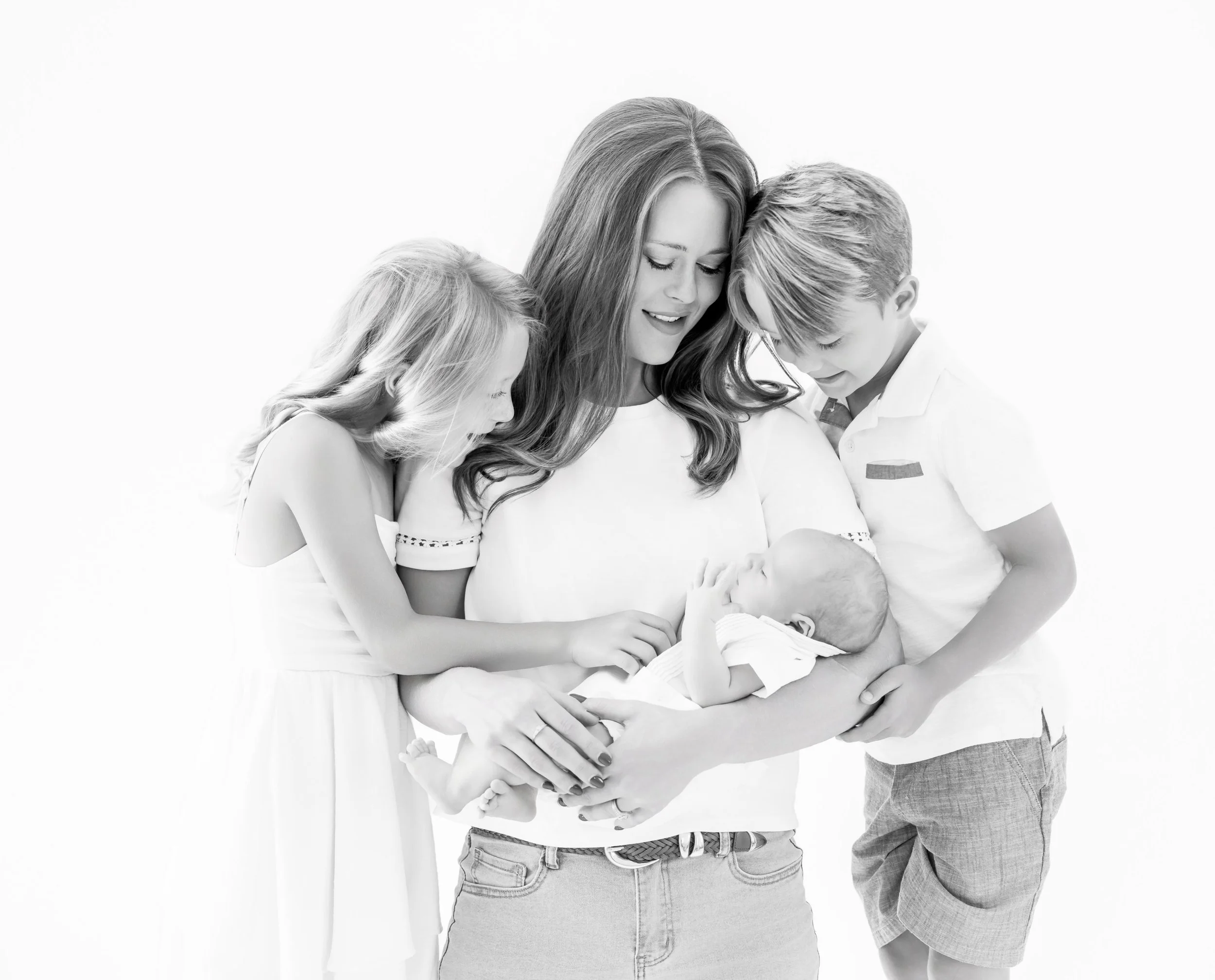 Simple, timeless studio moments. Captured this season of life for the beautiful Bruce Family.