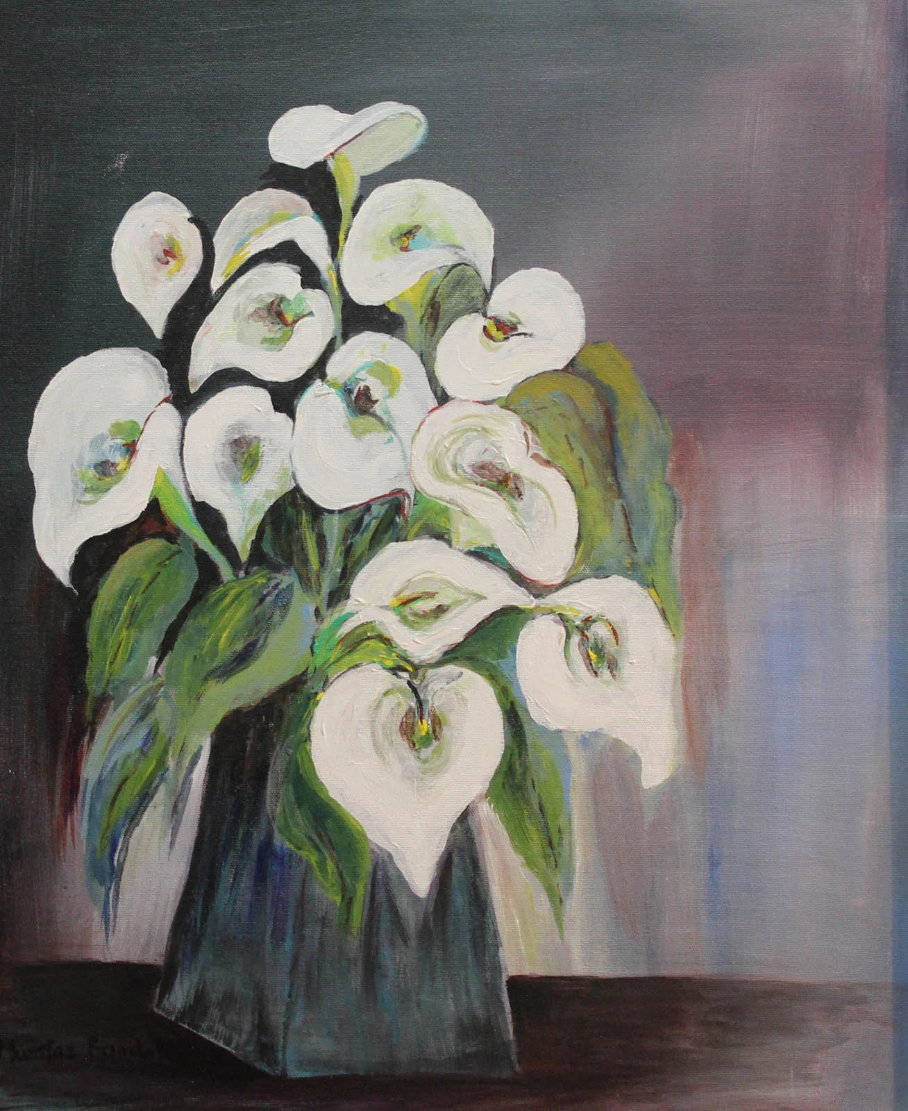 Calla Lilies I