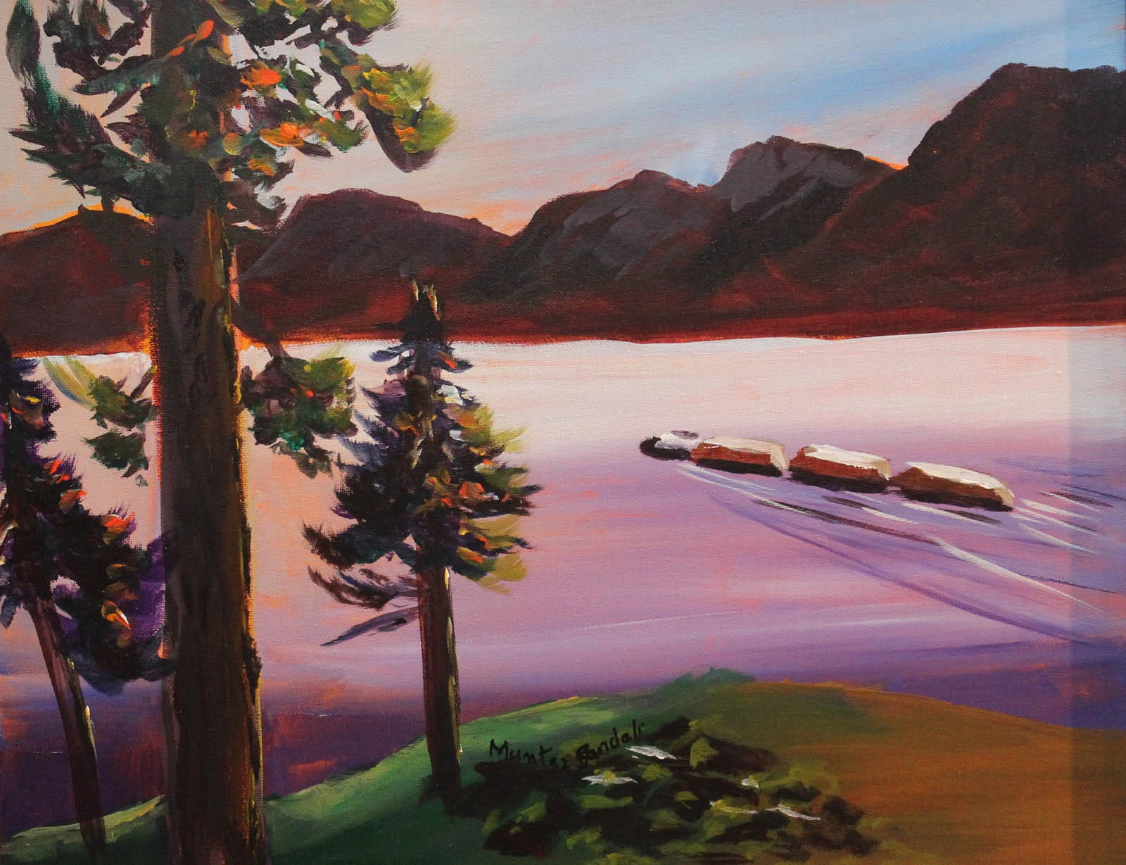 Scene from Miller Landing