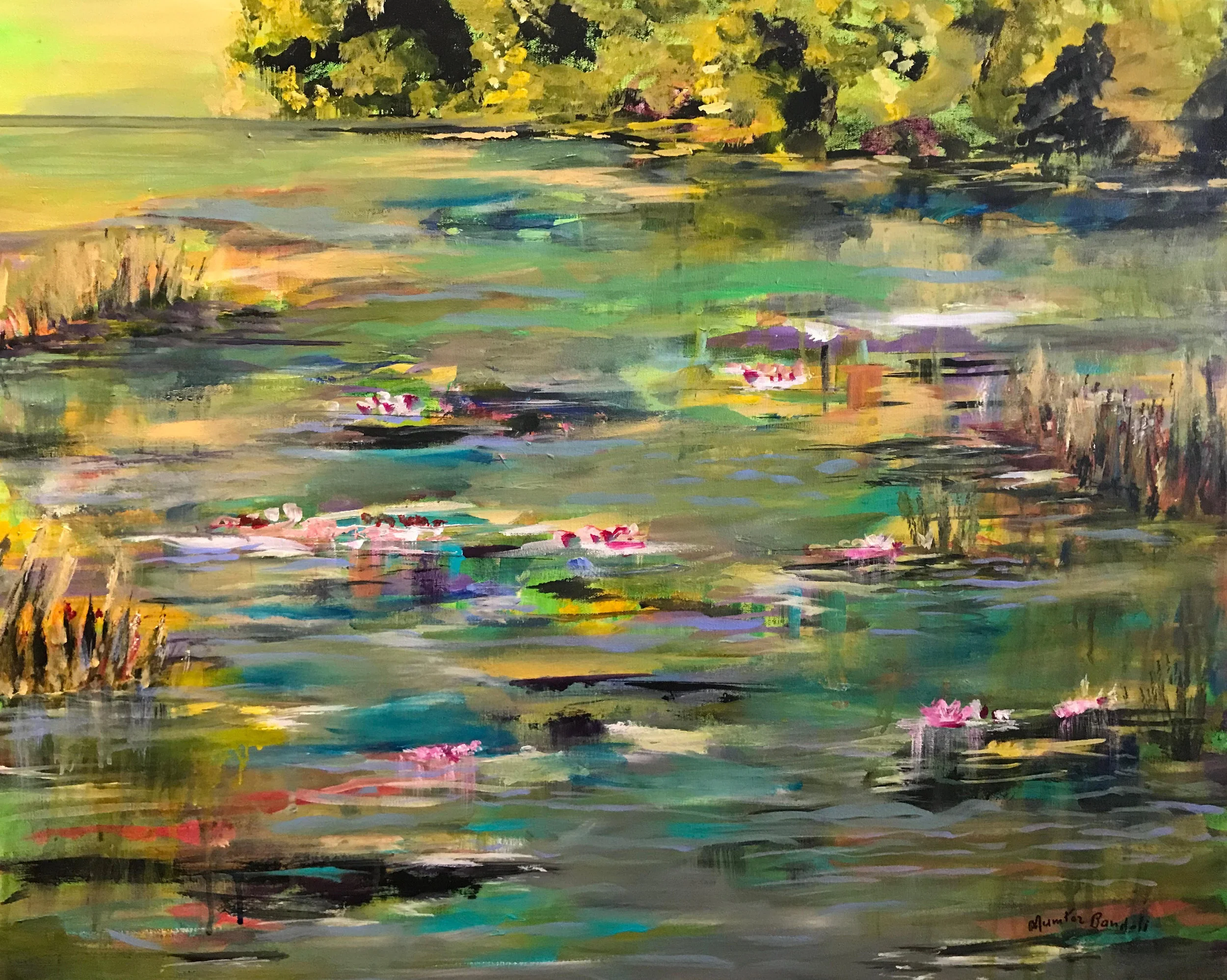 Out to the Pond