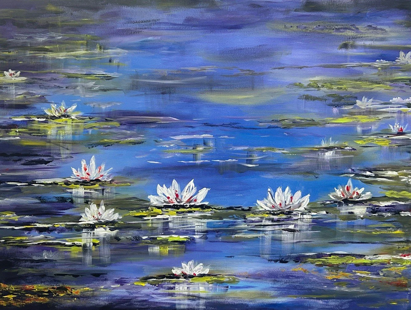 Shimmering Lillies 