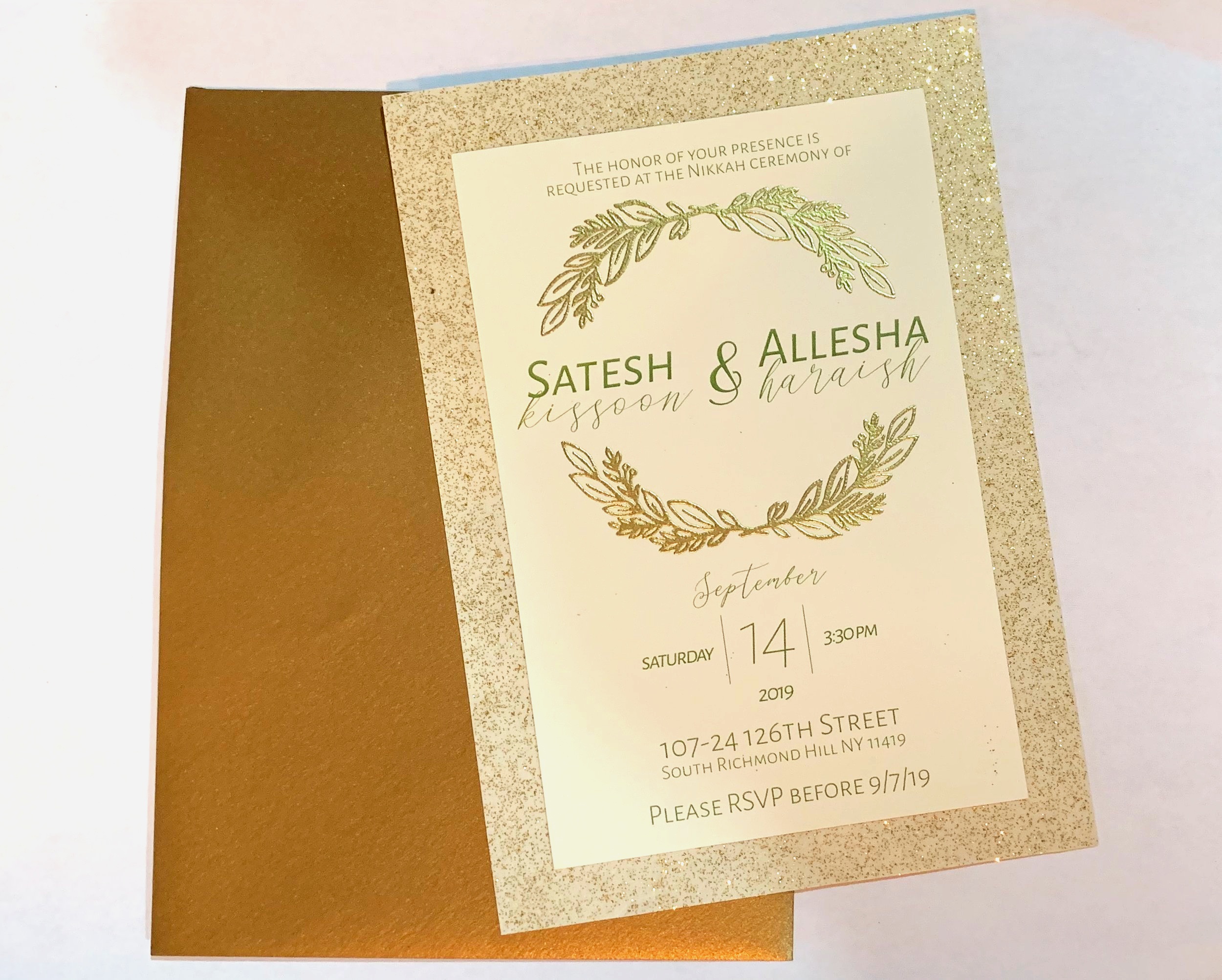 Nikkah Ceremony Invitation