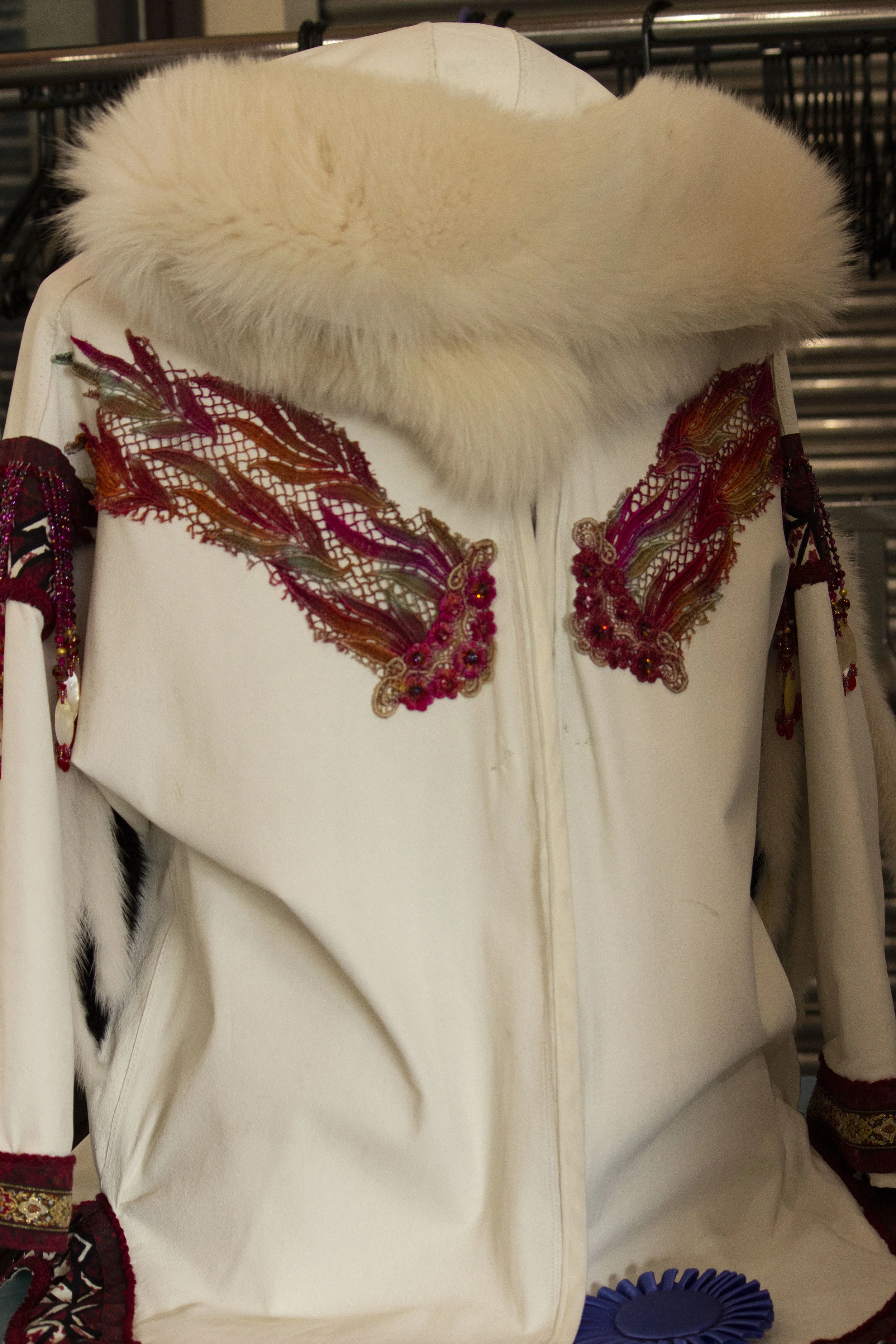 One of Margaret’s kuspuq garments. Photo by Bryan Parker (Muscogee Creek/Mississippi Choctaw).