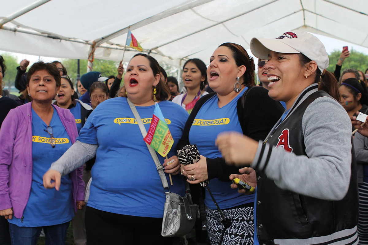 On March 8, 2015—International Women's Day—hundreds convened on the streets of Brownsville for a march and rally to celebrate Latinas and immigrant women living in the Rio Grand Valley