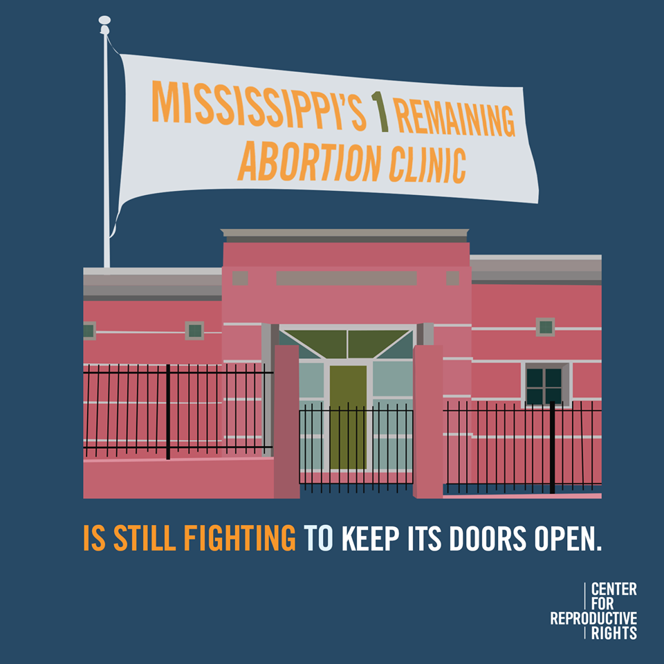  Mississippi’s 1 remaining abortion clinic is still fighting to keep its door open. 