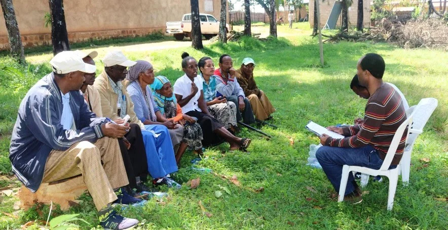WEEMA’s team discussing program planning with a local disability association