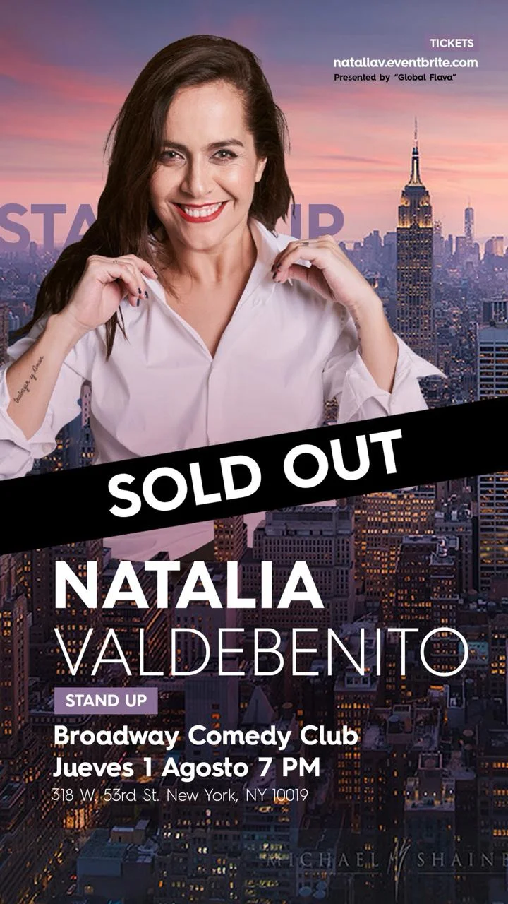 Natalia Valdebenito presented by Global Flava at Broadway Comedy Club| SOLD OUT!
