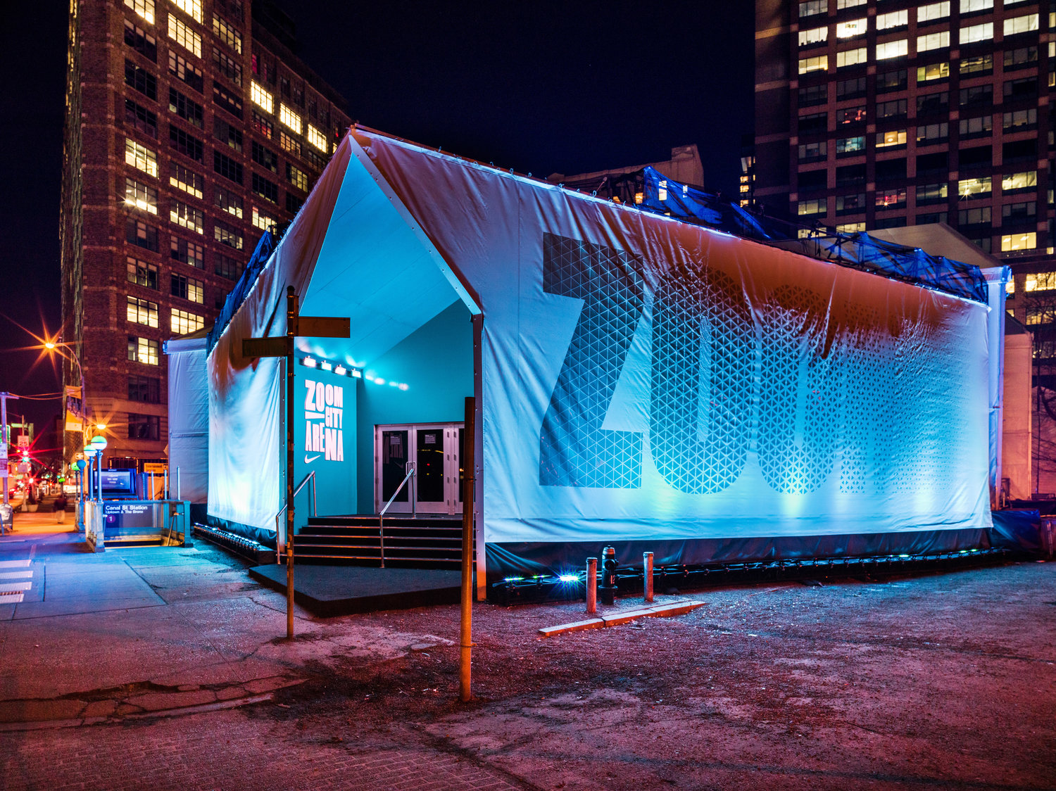 Nike Presents Zoom City Arena in NYC For All Star Weekend •
