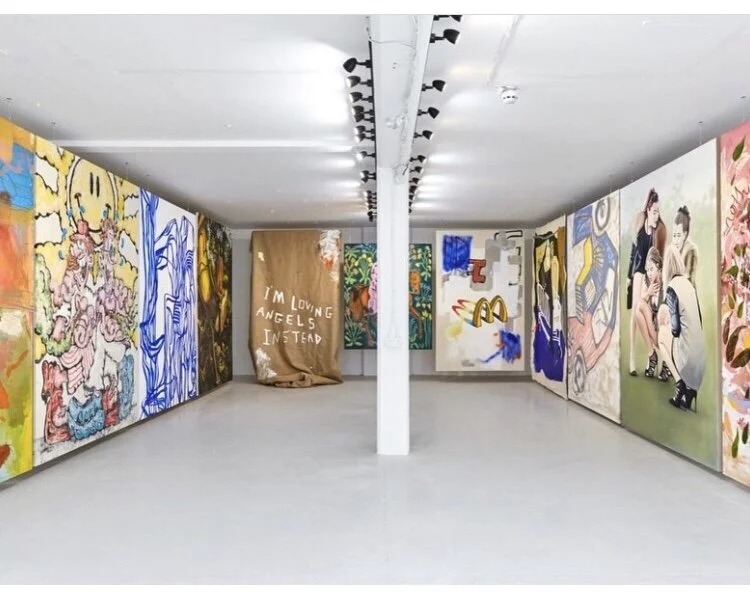 Beyond The Veil, Acrylic on canvas, 250 cm x 180 cm x 4 cm 2019 Full English exhibition, 4-25 October, 2019 with Dateagle at Platform Southwark, 1 Joan Street, SE1,Southwark, London. 'Full English’ curated by @martin.dateagle and @vanessa.dateagle from @dateagleart at @platformsouthwark . Including artists @ramenate , @lydiablakeley , @cheethamwj , @richieculver , @dominic_dispirito , @hettydouglas , @crystal_fischetti , @jakegrewal , @thomaslangley86 , @tanya_ling , and @artistandgal . Image credit: Dateagle Studio and Hector Campbell