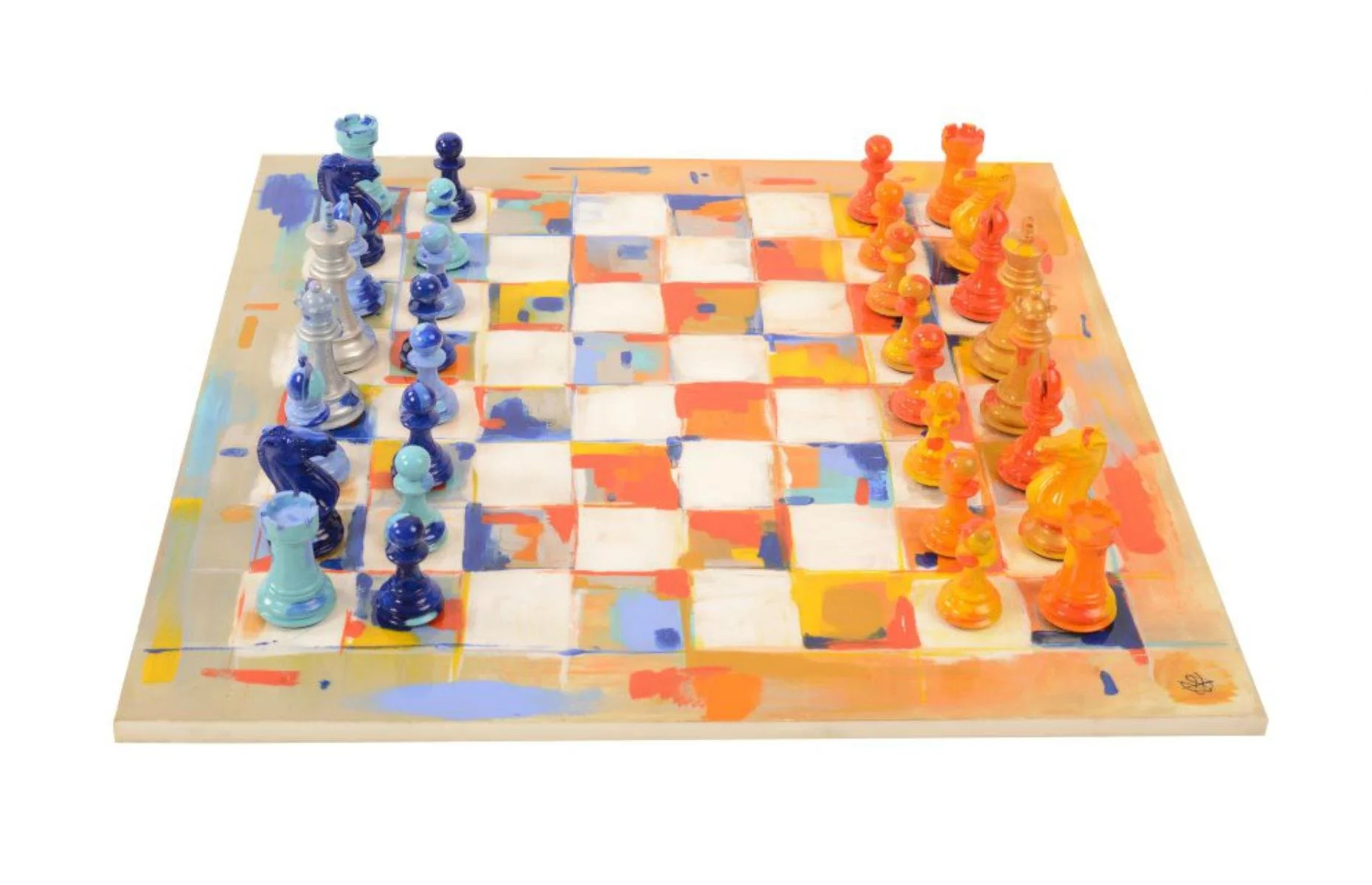 Sun and Moon chess set