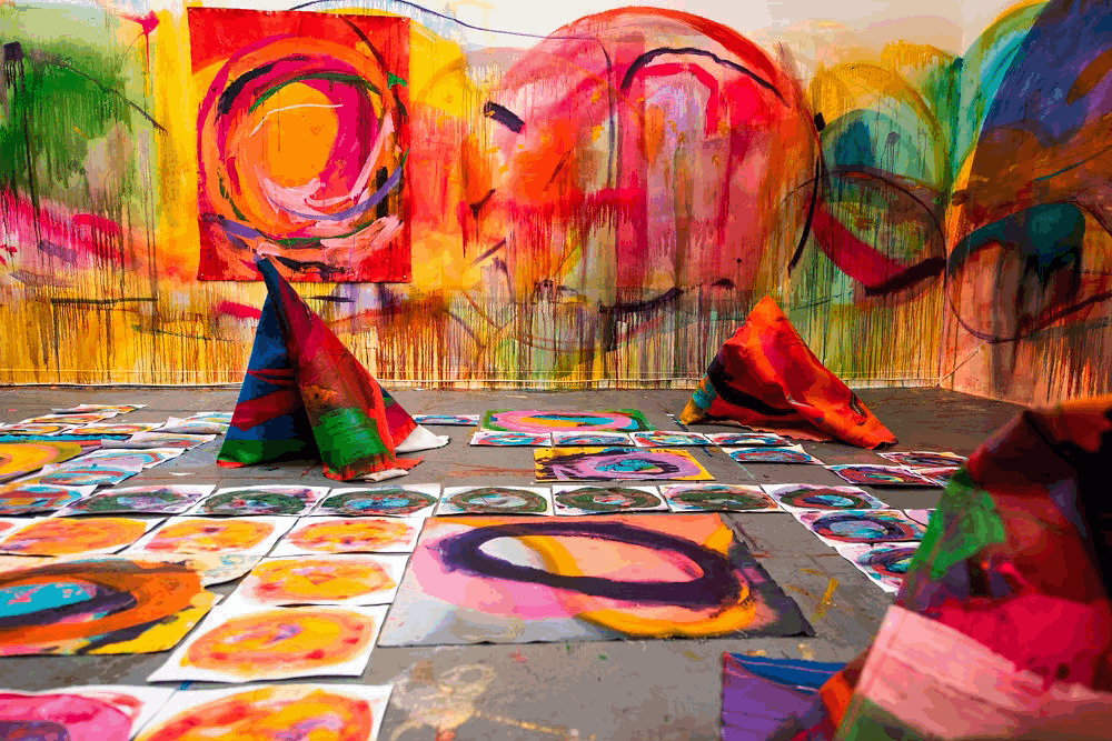 On Bended Knee & Always Reverential installation