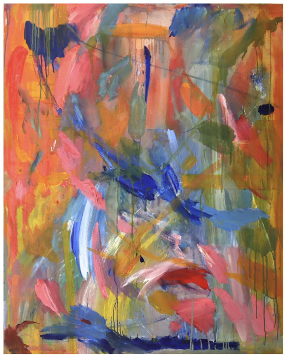  GRANT ACCESS / ACCESS GRANTED  
   2020 
   Acrylic on canvas 
   151 × 122 cm 
 