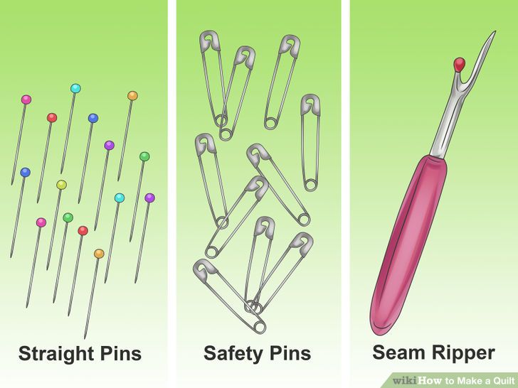 4. Gather the assorted sewing basics