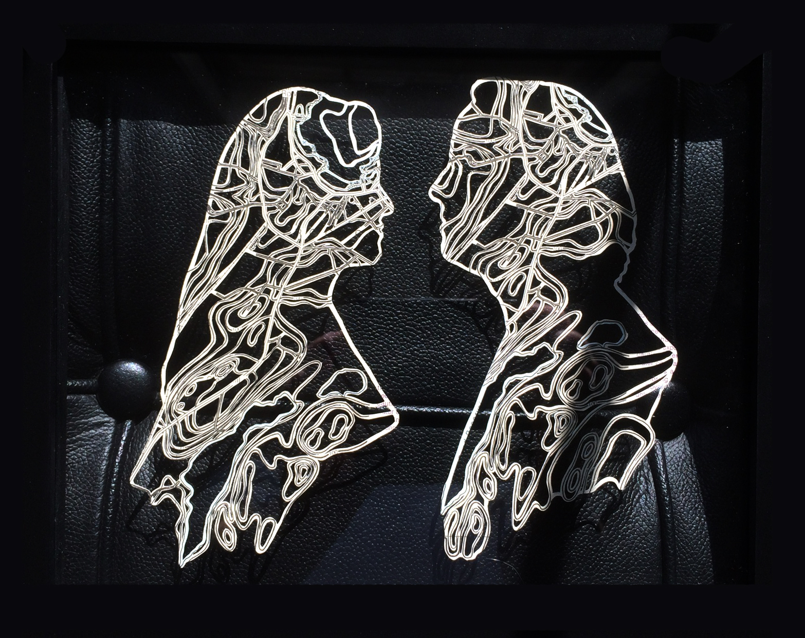 Handcut Rockport Map by Nikki Rosato