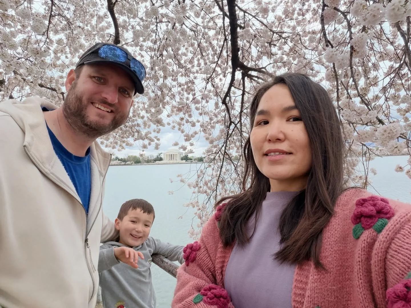 We got super lucky with the Cherry Blossoms in DC this year! 🌸