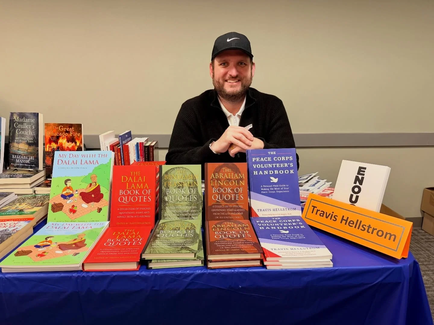 Great time today at the Rocktown Author Festival hosted by @massanuttenregionallibrary !