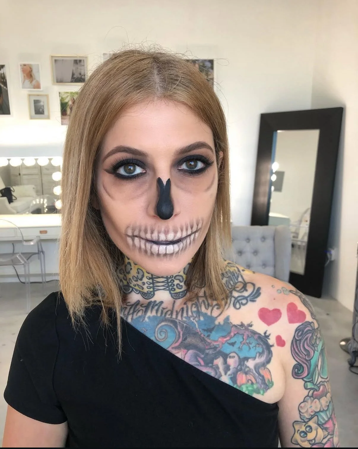 Dia de los muertos makeup  