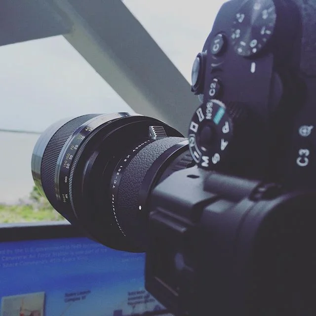 My 1000mm 42mp beast of a setup from the launch.