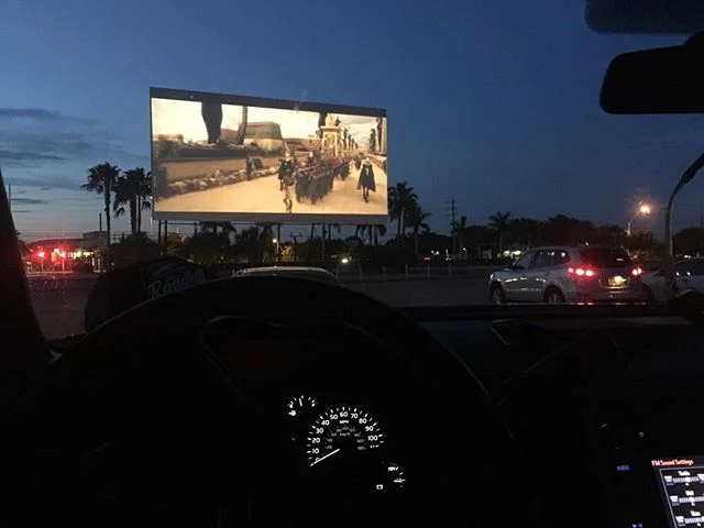 Took @chrystalkola to her first drive in at the #driveins