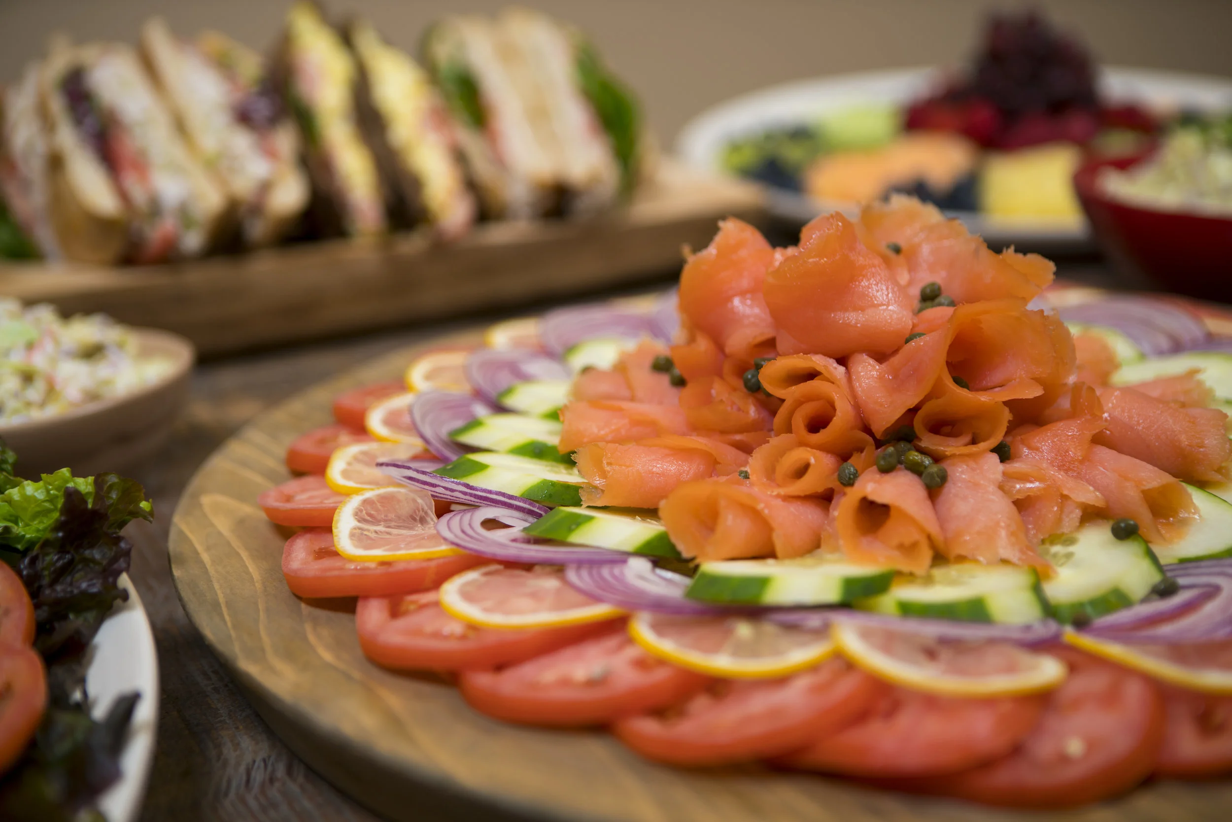 Brooklyn Water Bagel Platter Product