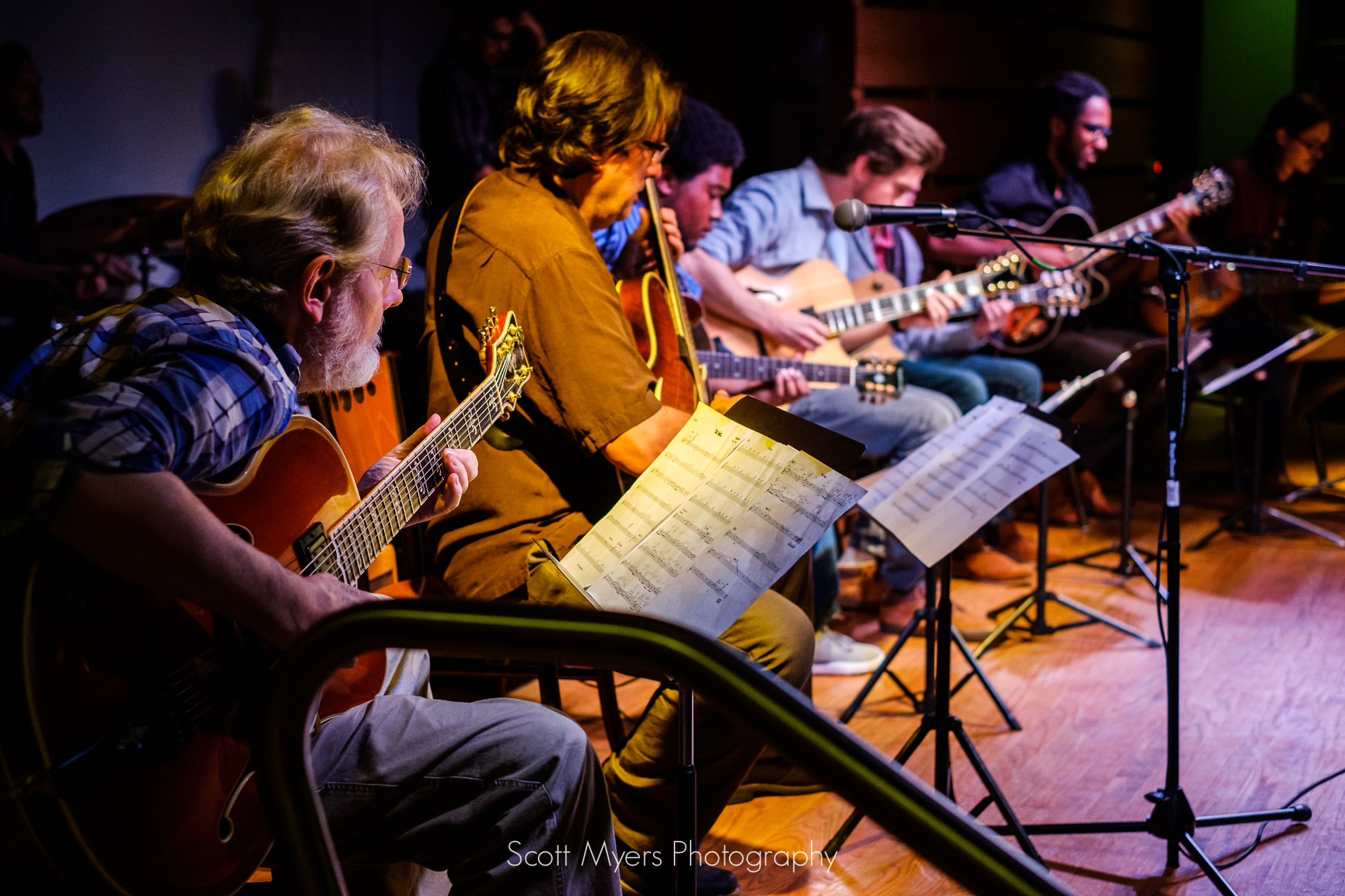 Steve Masakowski, Hank Mackie and the UNO Guitar Ensemble at the Sandbar