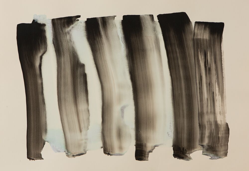 SERRA, 27"X39", ink/plaster on paper, 2016, SOLD