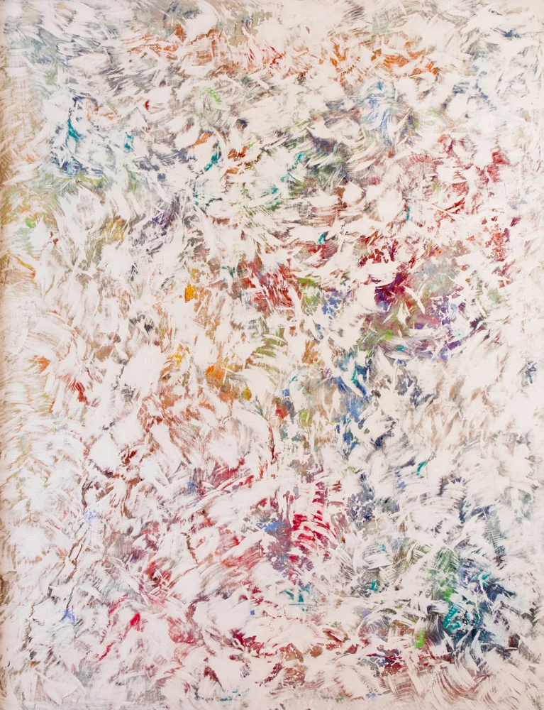 ESPOO, latex/oil/plaster on wood 51x64 - SOLD