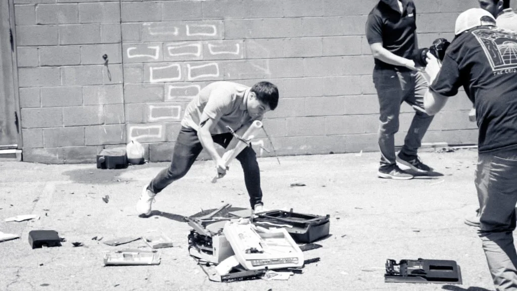 Benchmark Gets Their Team Excited with Office Space-Themed Shoot