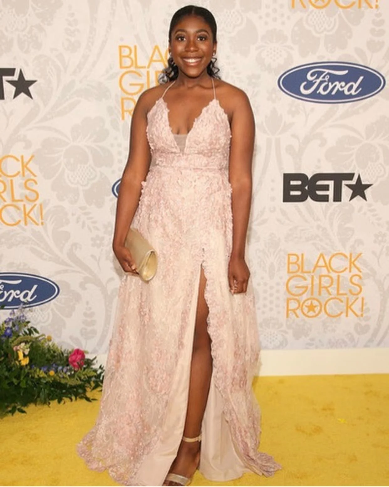 Chanice Lee Receives BET Black Girls Rock Award 