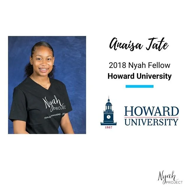 Congratulations to Anaisa Tate, #NyahProject2018 fellow and graduate of @miaminorlandshs. Anaisa is set to attend @howard1867 in the fall. ⠀
#NyahProject #NyahFellow #TravelAwakensLeaders #2020Graduate