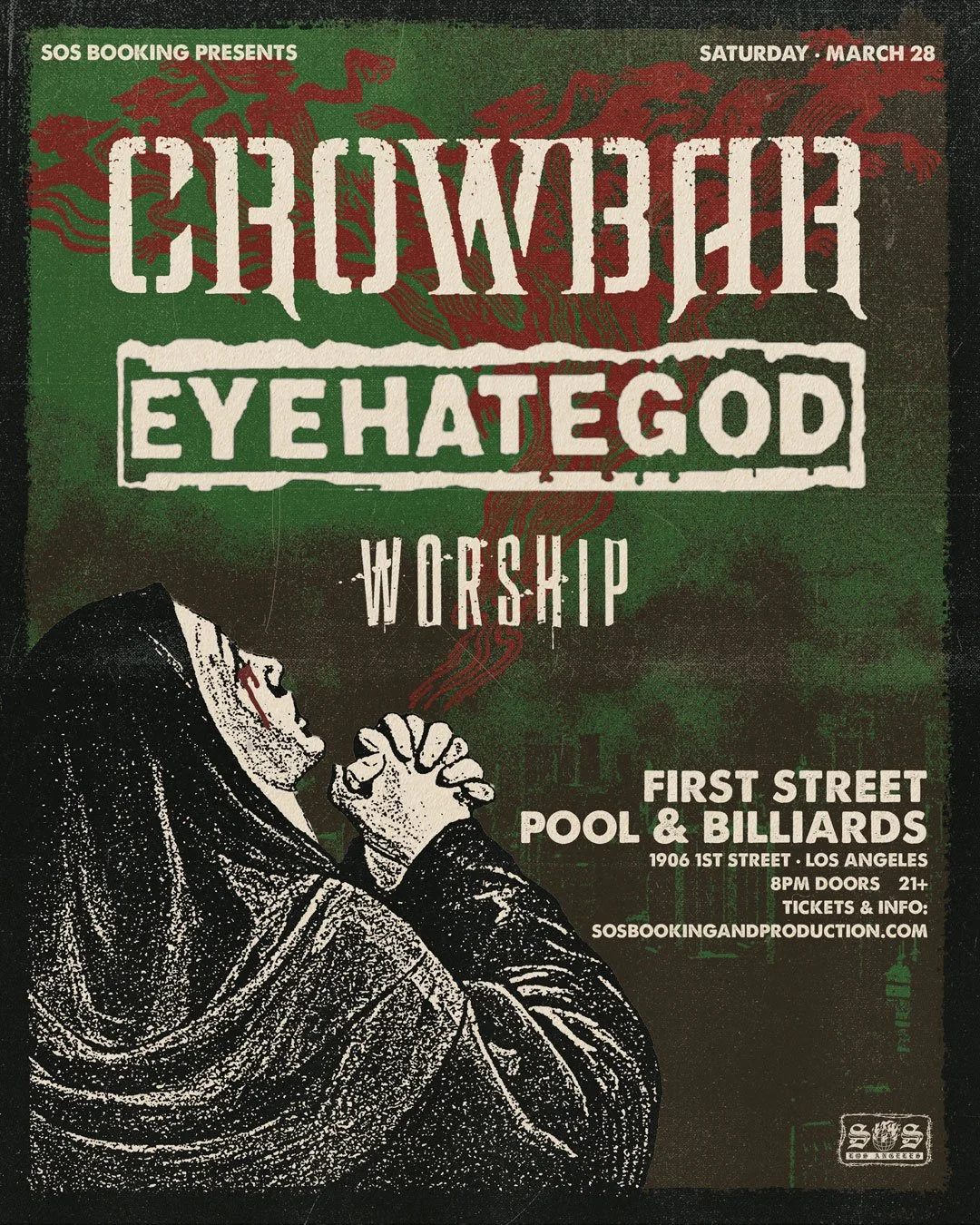 CROWBAR + EYEHATEGOD - SOLD OUT