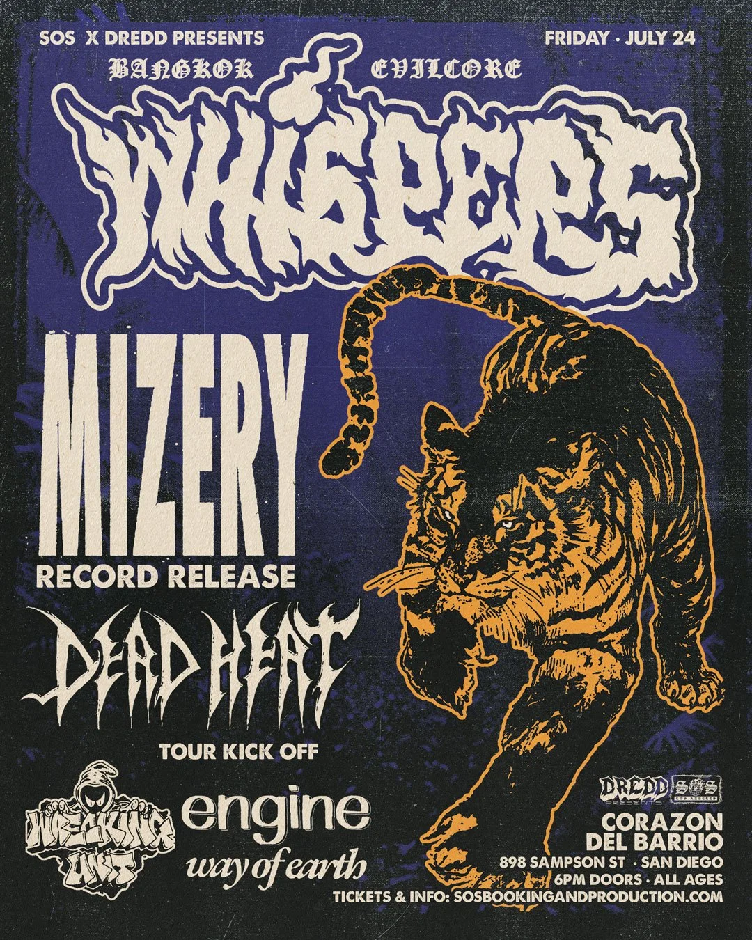 WHISPERS - SAN DIEGO