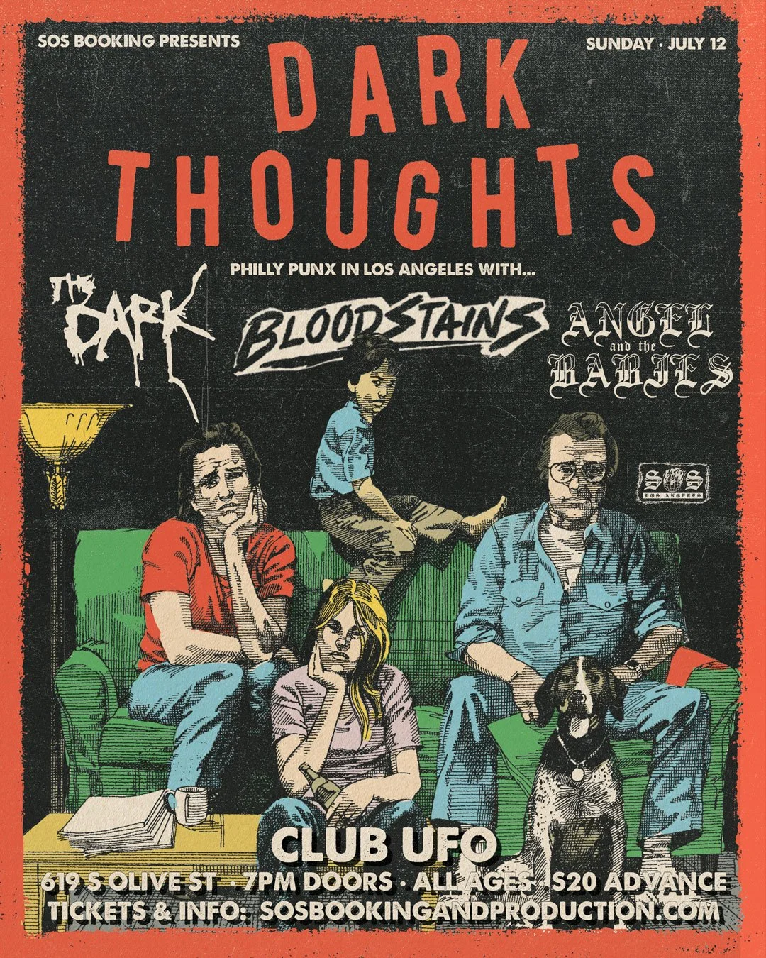 DARK THOUGHTS - LOS ANGELES