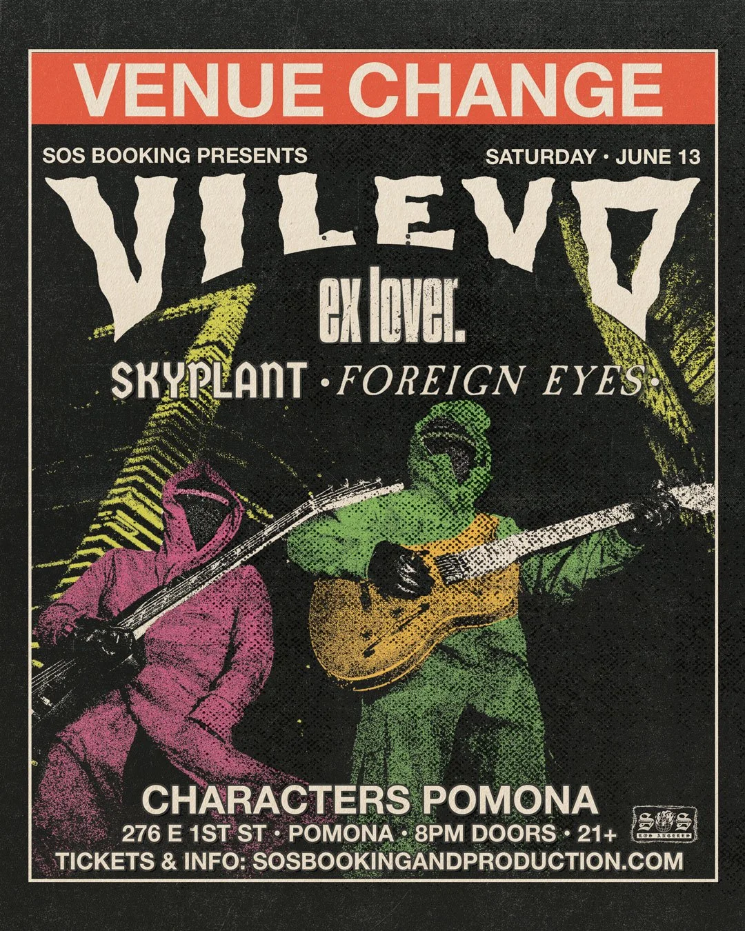 VILEVO - POMONA ***VENUE CHANGE***
